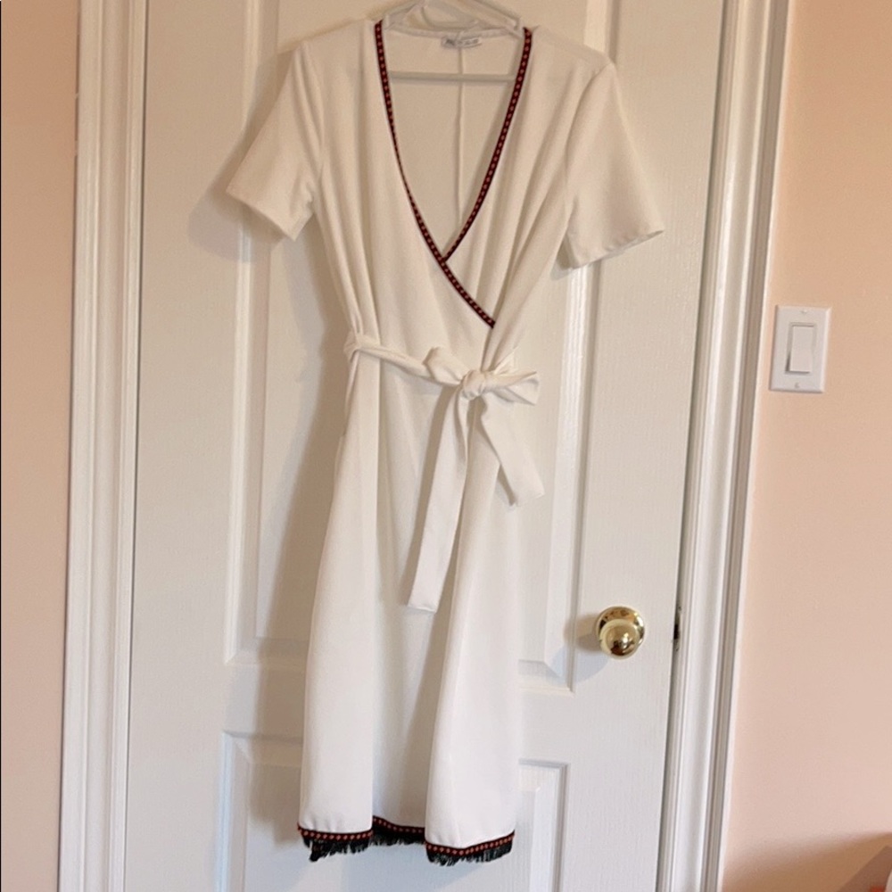 Zara wrap dress
